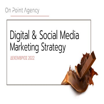 Digital Marketing Strategy presentation for the KitKat brand