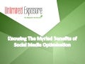  Knowing the Myriad Benefits of Social Media Optimization