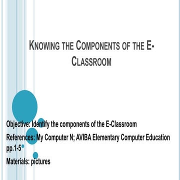 Knowing the computer2014