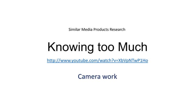 Knowing too much