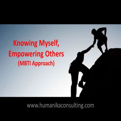 Knowing Myself, empowering others