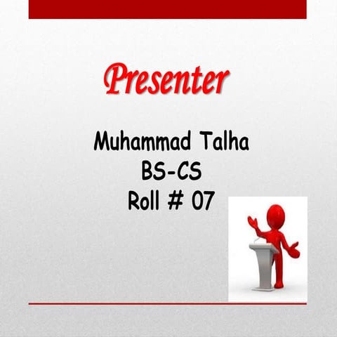 Knowing your audience By Sheikh Talha