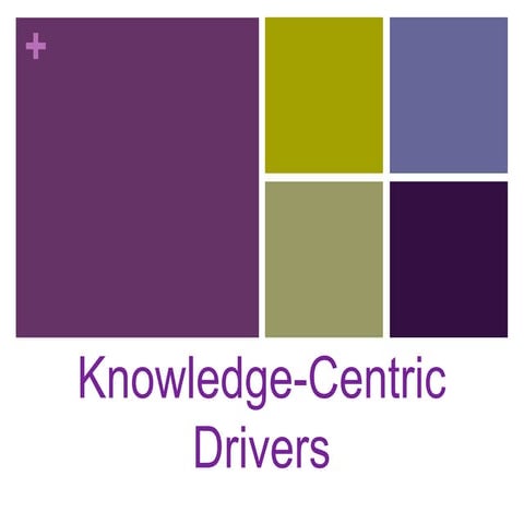 Knowledge-Centric Drivers