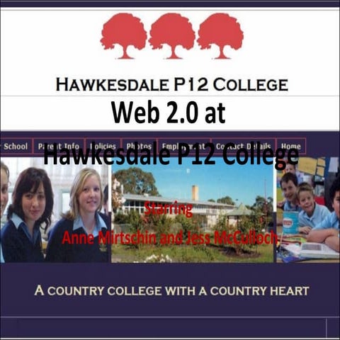 Web 2.0 at Hawkesdale P12 College