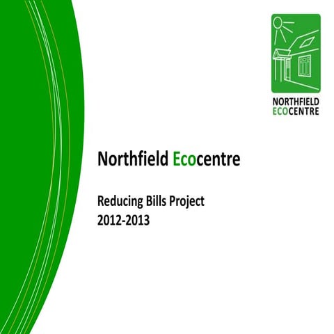 Northfield EcoCentre: Green Knowledge Cafe #1