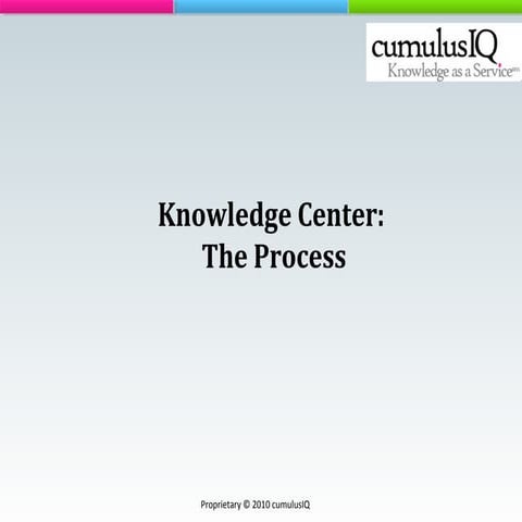 Knowledge Center