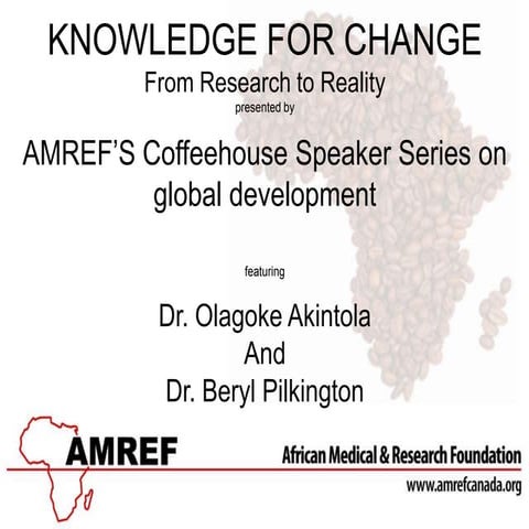 Knowledge for Change: From Research to Reality