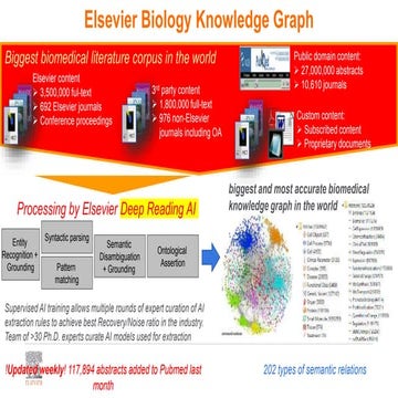 Knowledge graph applications for cosmetics industry