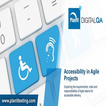 Accessibility in Agile Projects