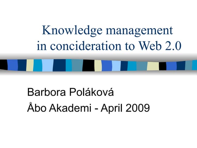 Knowledge Management