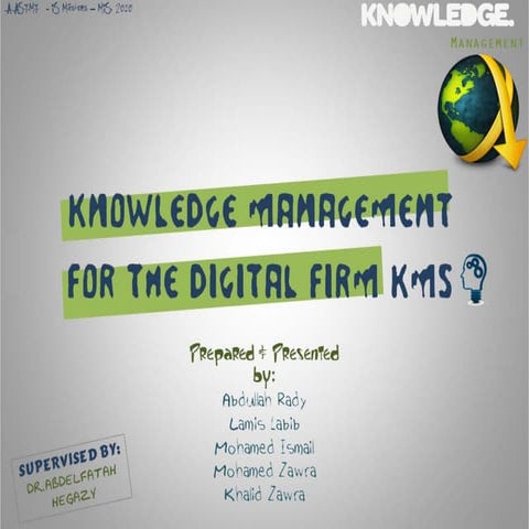 Knowledge management