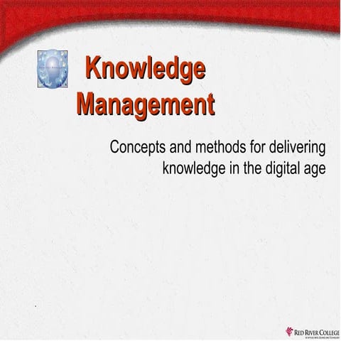 Knowledge management