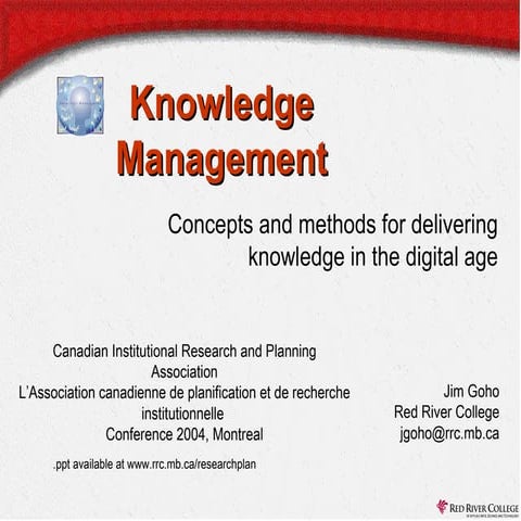 Knowledge management