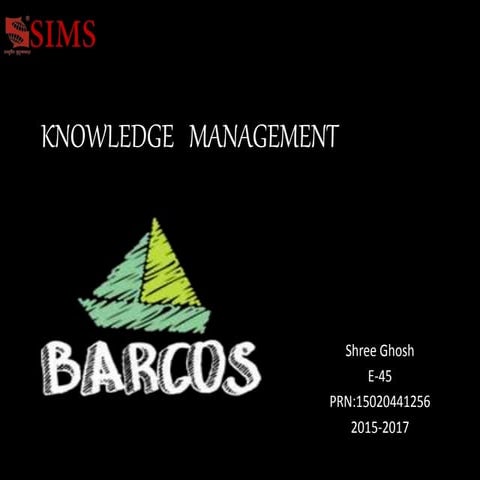 Knowledge Management Process Followed In WNS | PPTX