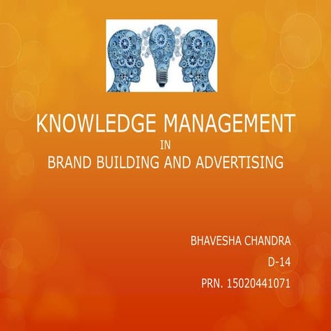 Knowledge management | PPT