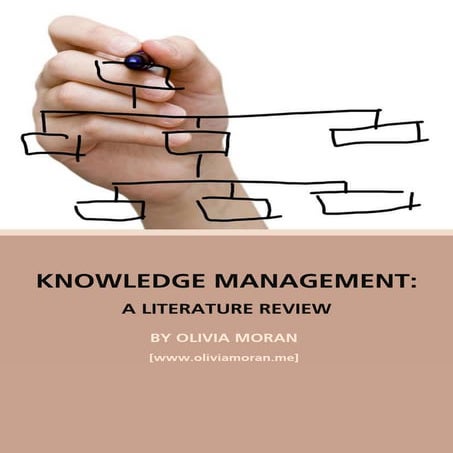 Knowledge Management: A Literature Review