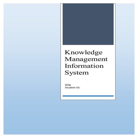 Knowledge management and information system