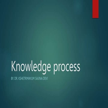 Knowledge process