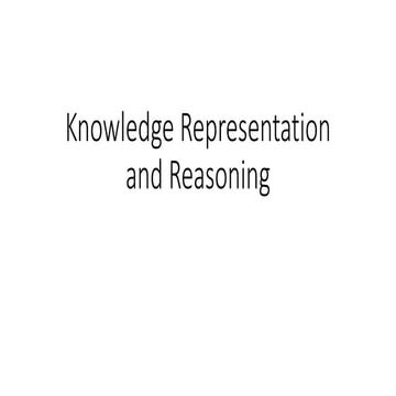 Knowledge Representation and Reasoning.pptx