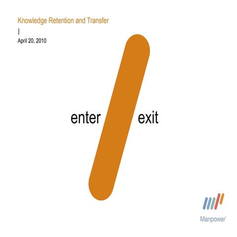 Knowledge Retention and Transfer | PPT