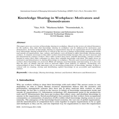 More Agile with Knowledge Sharing | PDF