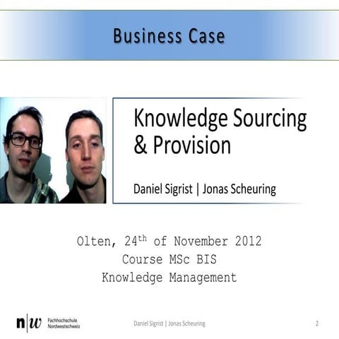 BC: Improvement of Knowledge Sourcing and Provision