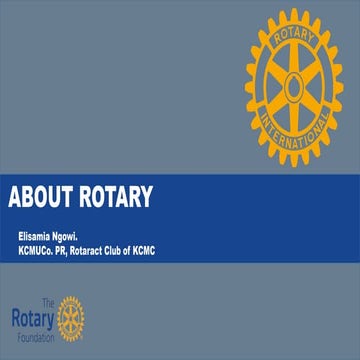 Know rotary rotaract