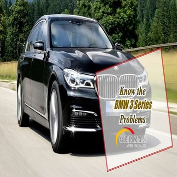 Know the BMW 3 Series Problems | PPT