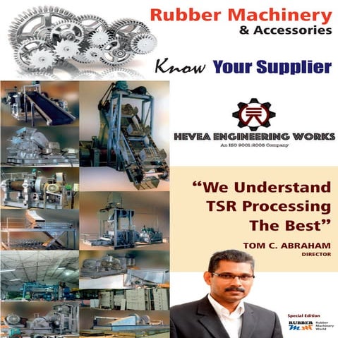 Know_Your_Supplier_Hevea_Engineering_Works_Rubber Machinery World_Jan 2016