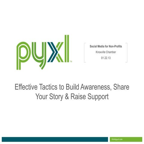 Social Media for Non-Profits: Effective Tactics to Build Awareness, Share You...