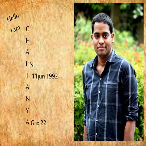 Knvkchaitanya visual cv