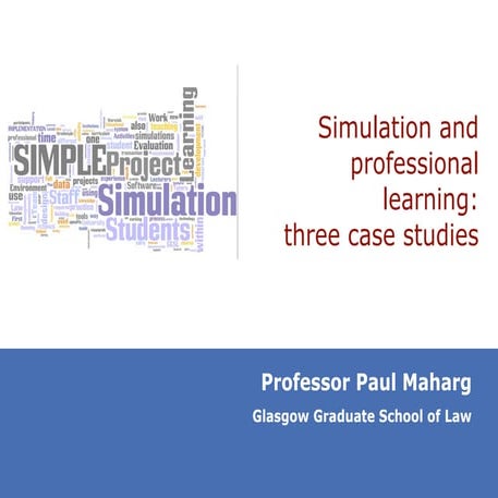 Kobe, Session 8, Sim & Professional Learning