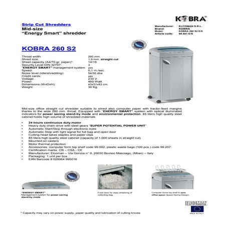KOBRA 260 S2
