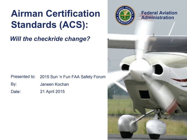 Airmen Certification Standards by D...