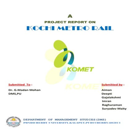 Kochi Metro Rail Project.doc