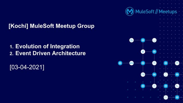 Kochi mulesoft meetup 02