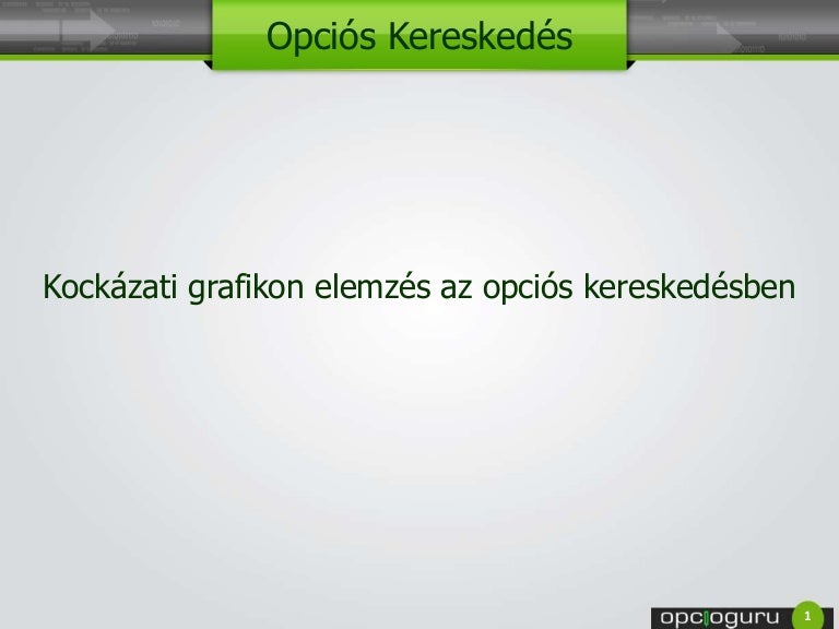 opciós kereskedési kockázatok