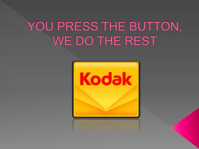 The Rise and Fall of Kodak Empire