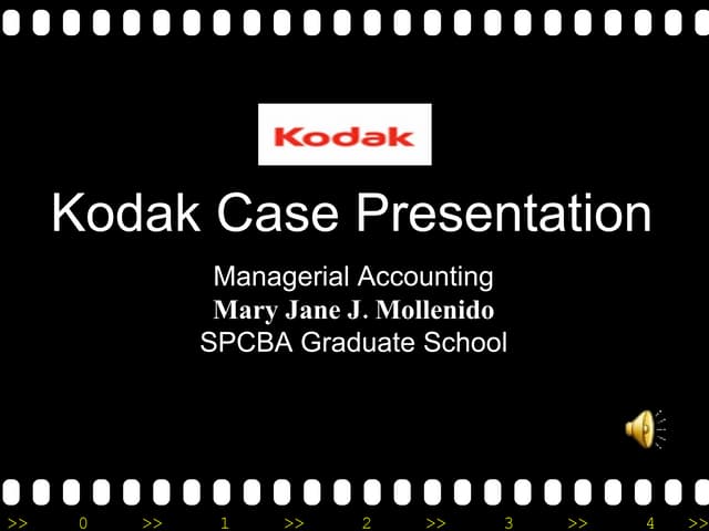 Kodak case presentation
