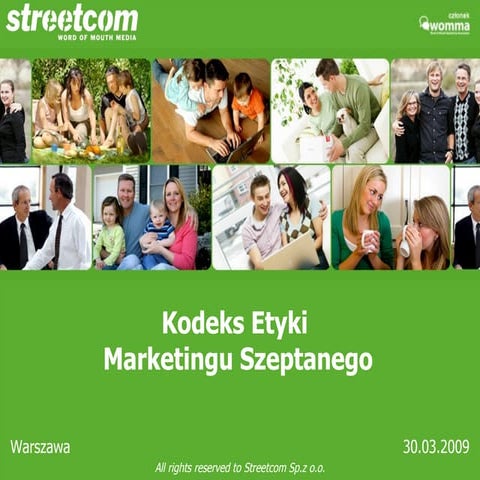 Kodeks Etyki Marketingu Szeptanego