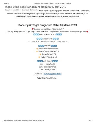 Rahasia Membaca Instruksi Angkasa Togel 2nd Tribe Talent Group