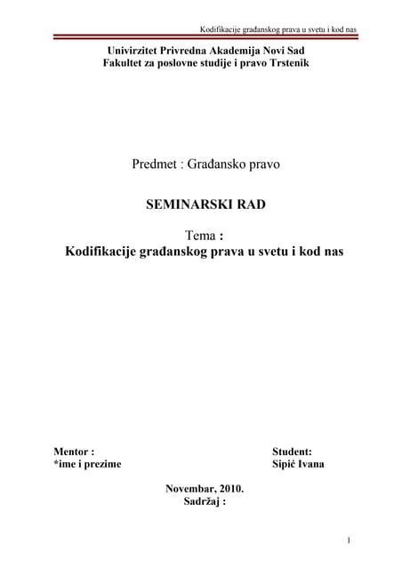 Oblici prestanka braka1 | PDF