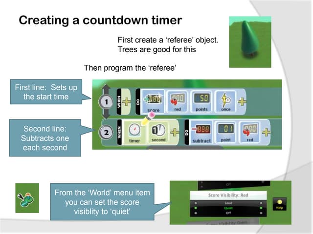 Kodu controls