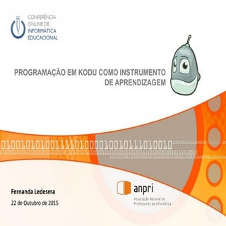 Programação em Kodu como instrument...