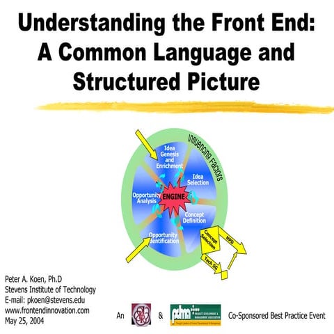 Front End Innovation - Peter Koen