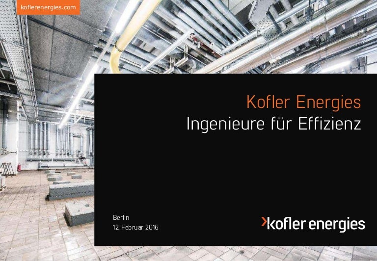 Ingenieure Fur Effizienz Kofler Energies