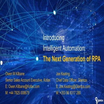 Kofax Glantus Spotlight Event