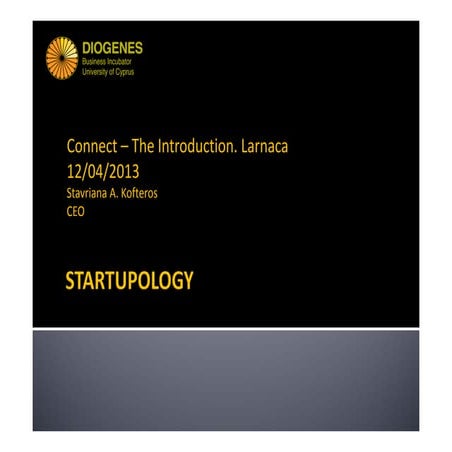 Kofteros Startupology vpublic