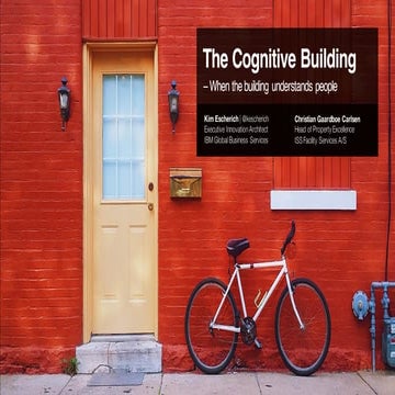 The Cognitive Building
