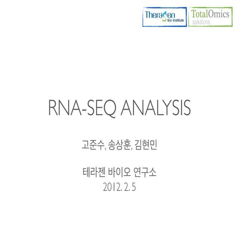 Kogo 2013 RNA-seq analysis
